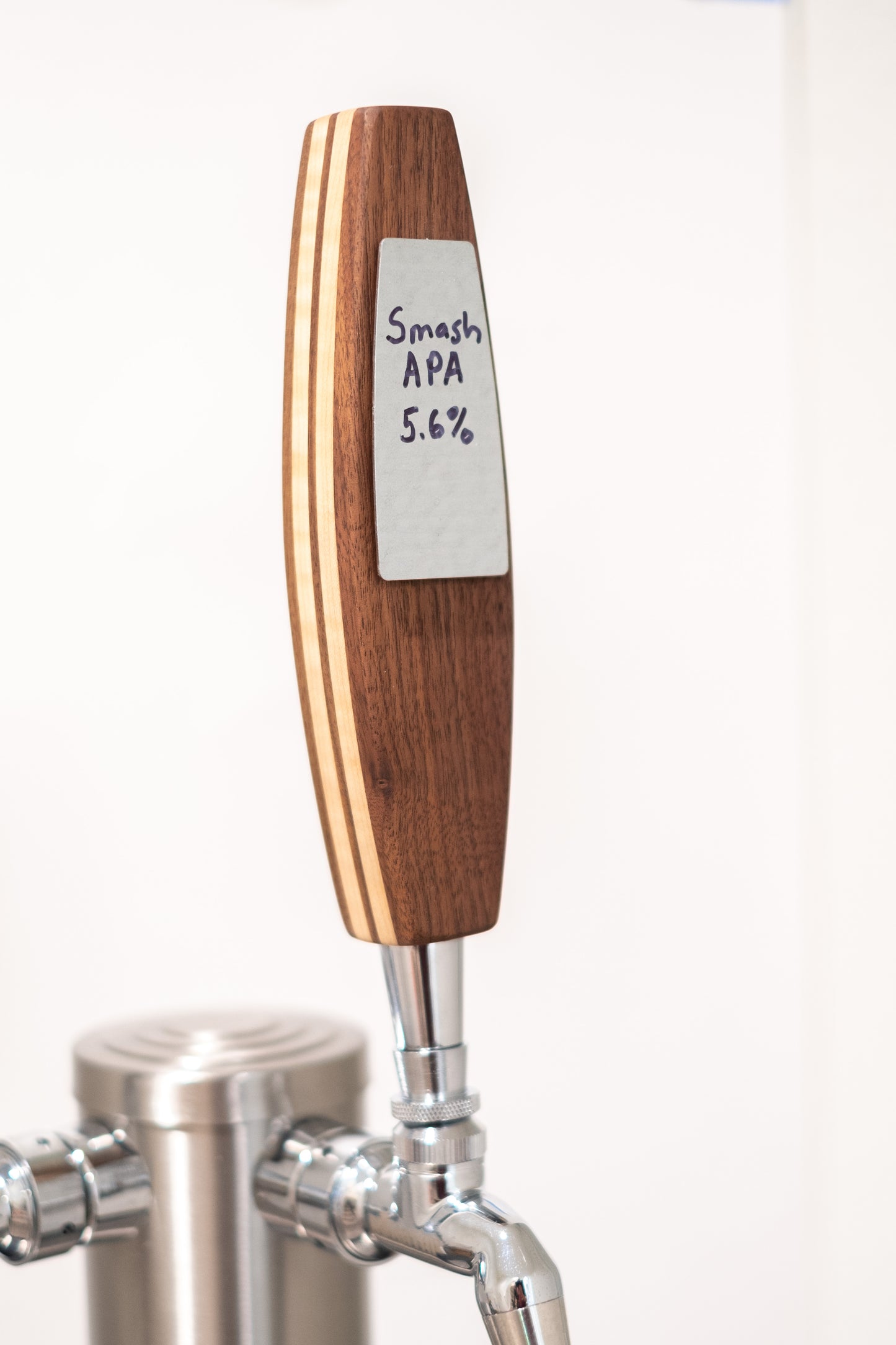 Beer Tap Handle with Interchangeable Sing Plates