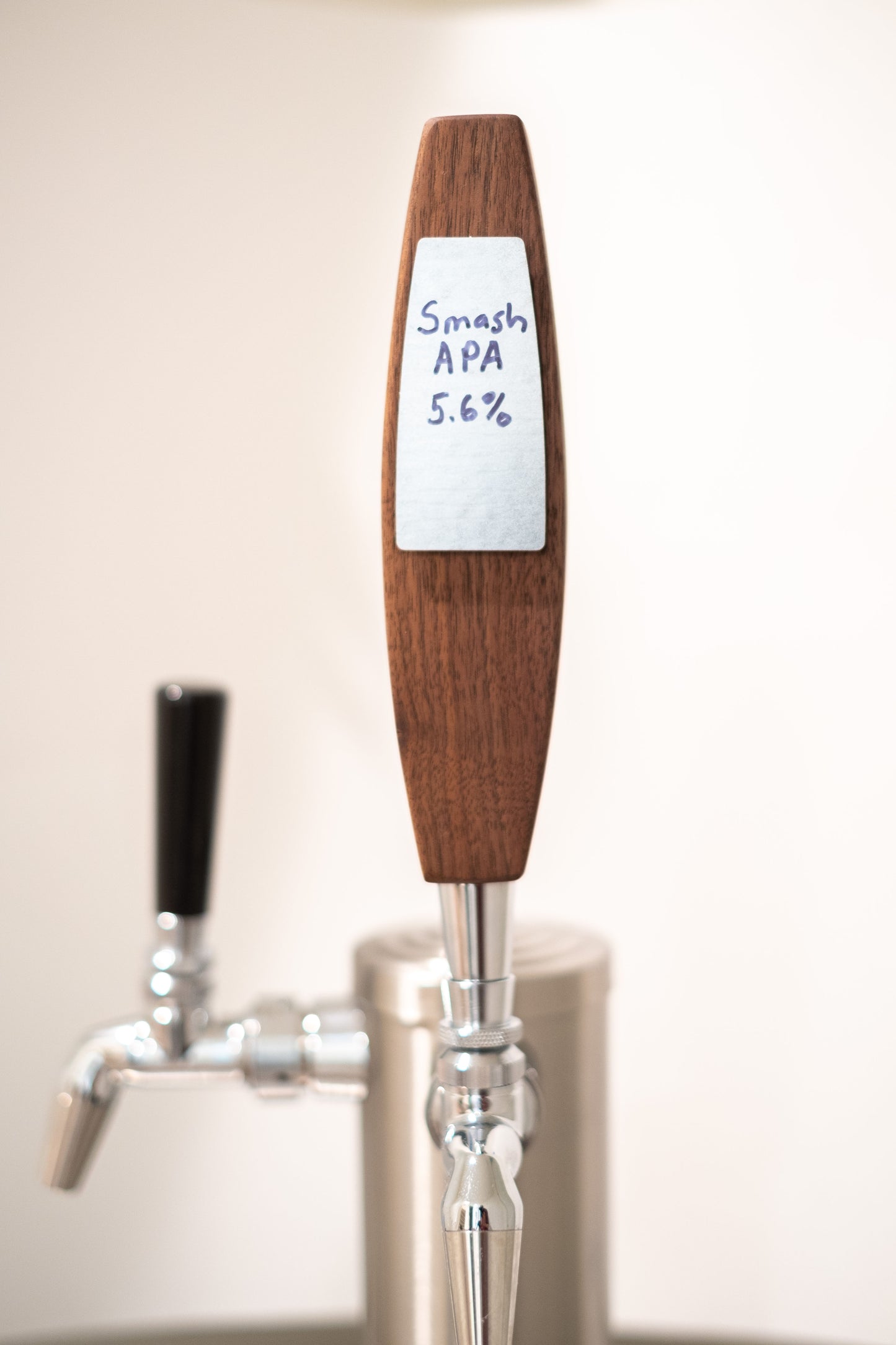 Beer Tap Handle with Interchangeable Sing Plates