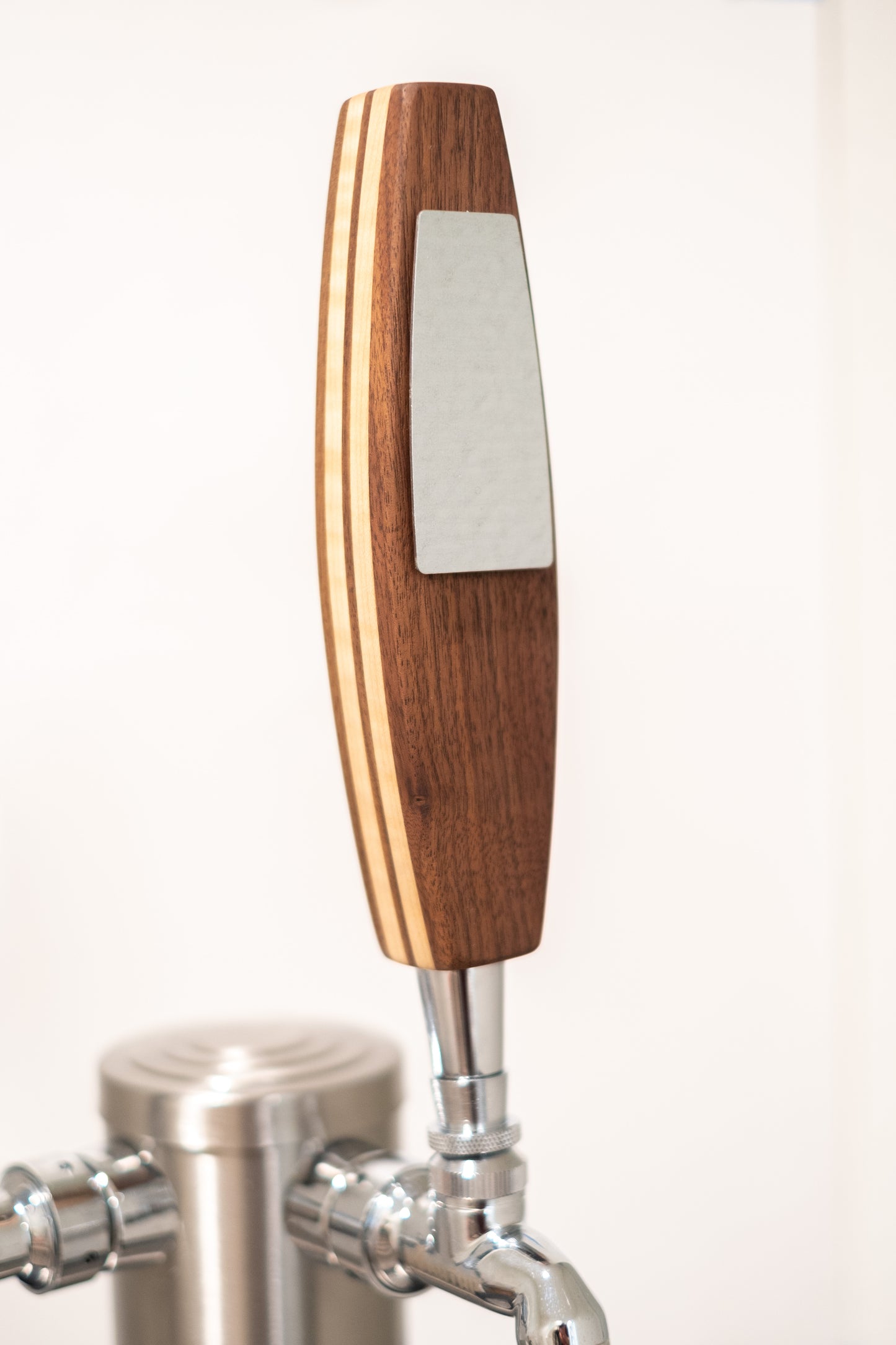 Beer Tap Handle with Interchangeable Sing Plates